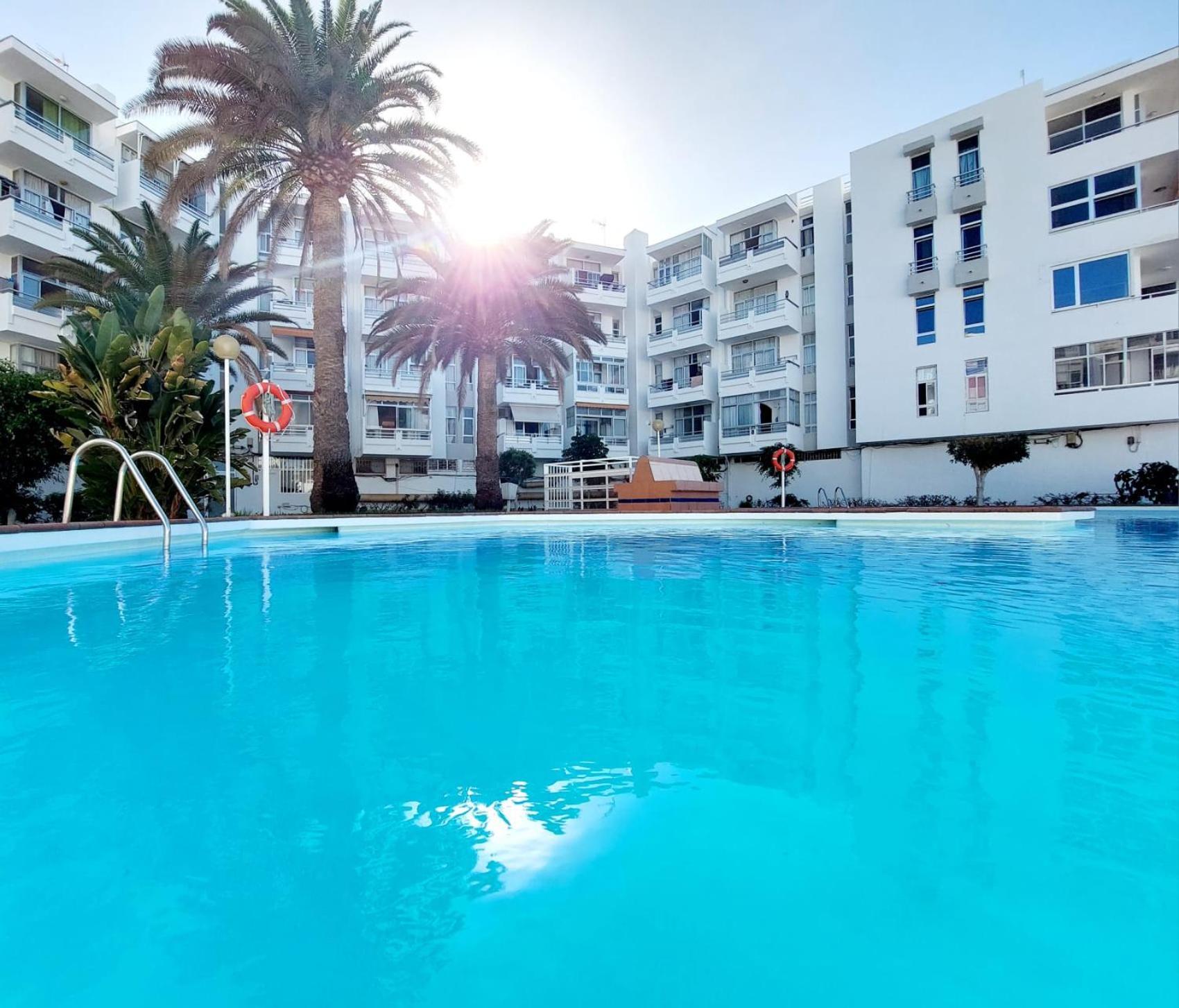 Apartamento Centrico Con Playa Y Piscina Playa del Inglés Buitenkant foto