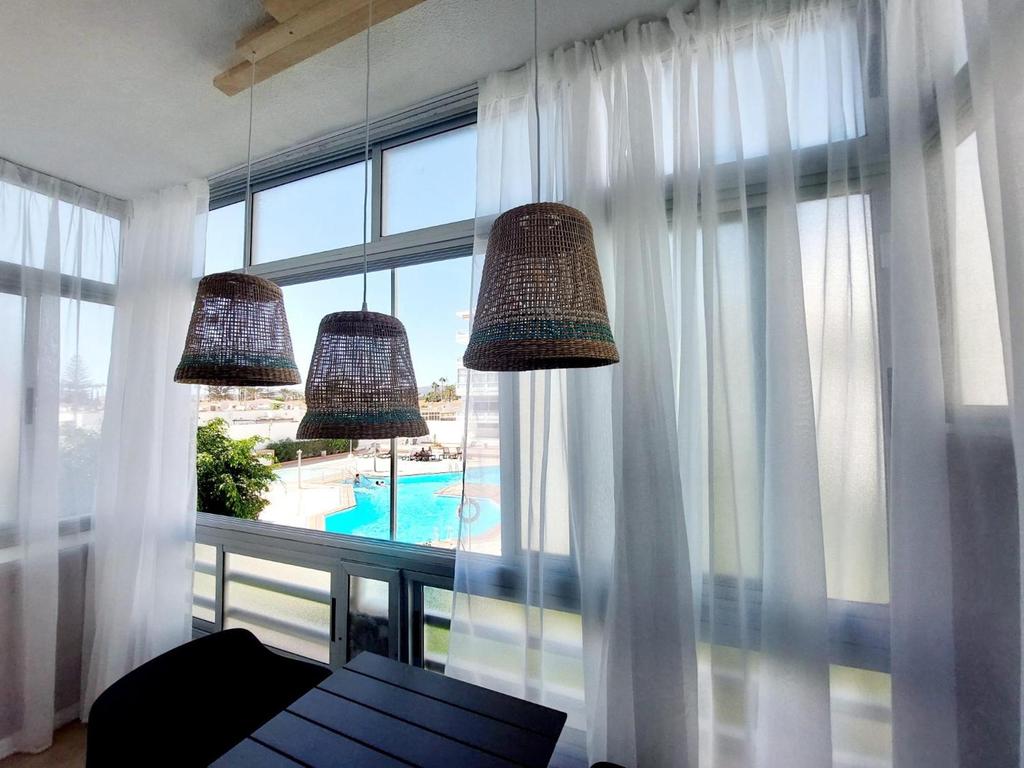Apartamento Centrico Con Playa Y Piscina Playa del Inglés Buitenkant foto